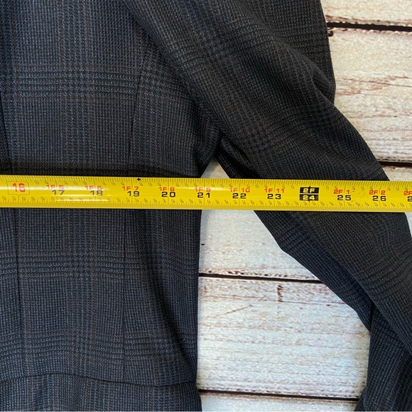 Hart Schaffner Marx Blazer 43L Sport Coat Jacket Mens Blue Workers Unite… - Picture 8 of 11